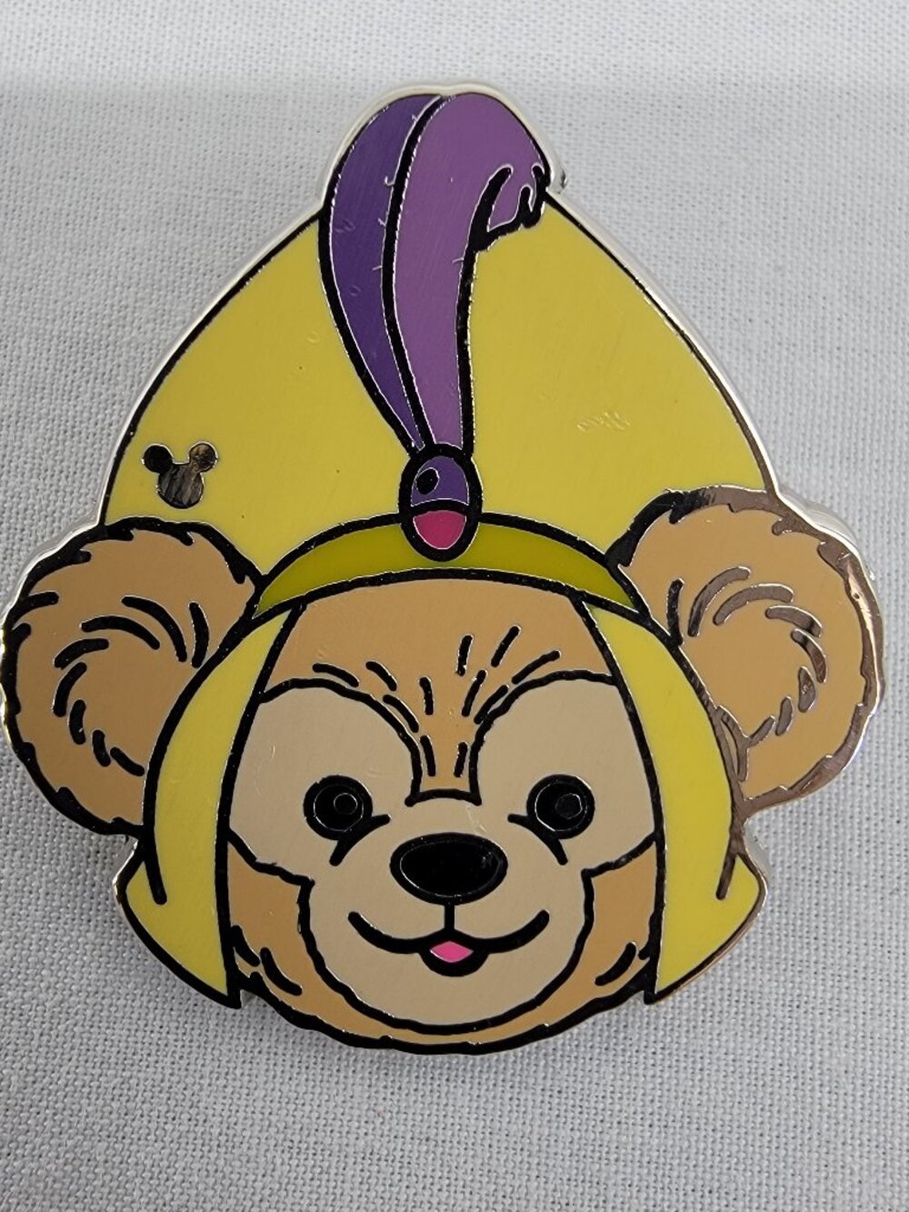DISNEY Pin Trading ~ Duffy Hats Series 5/5 ~ Aladdin ~ Hidden Mickey ~ 2013 ~P08